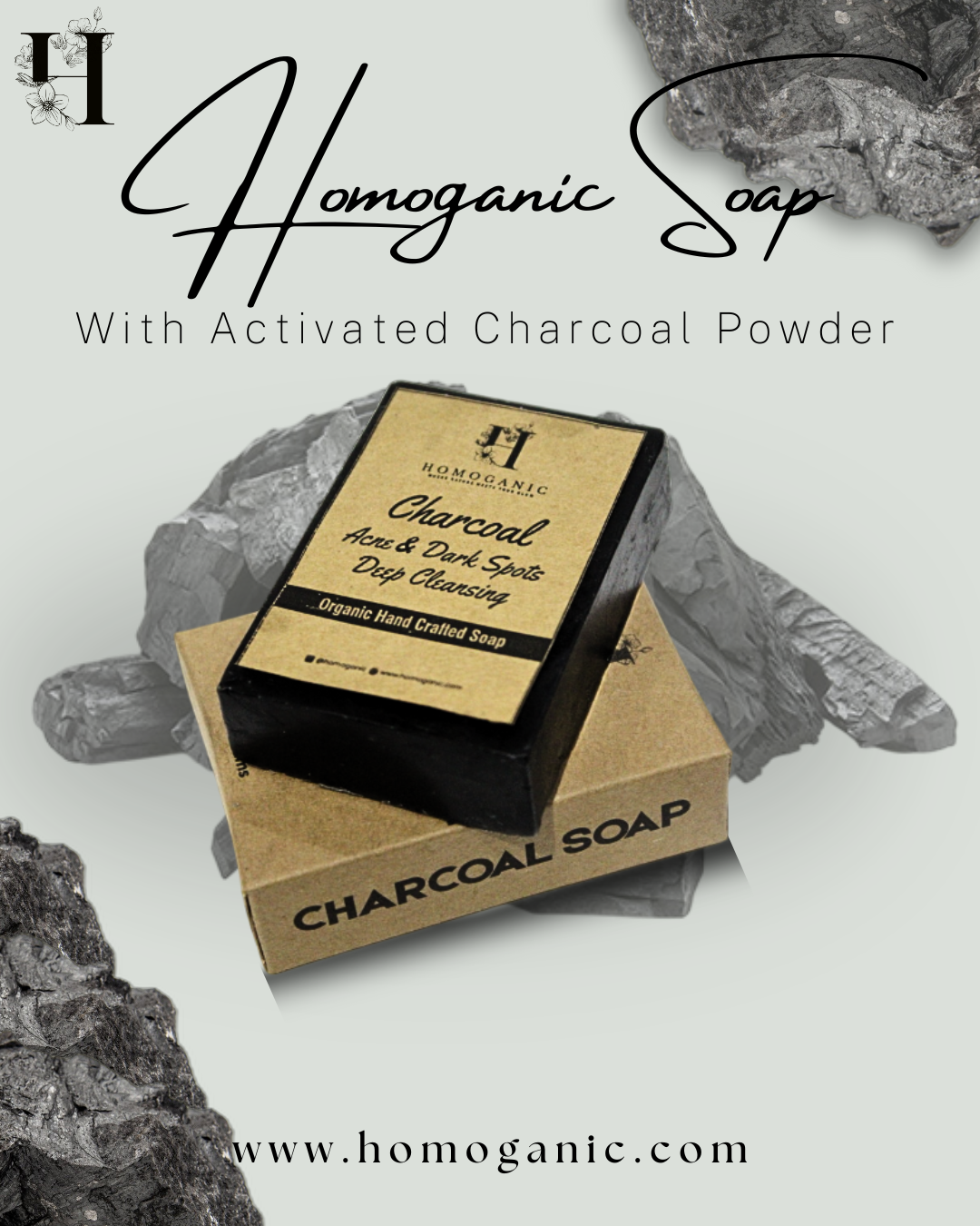 Organic Charcoal Soap - My Store